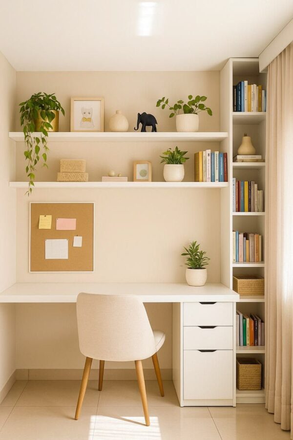 Scandinavian Executive Study Workstation