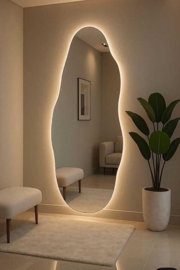 Organic LED Wall Mirror