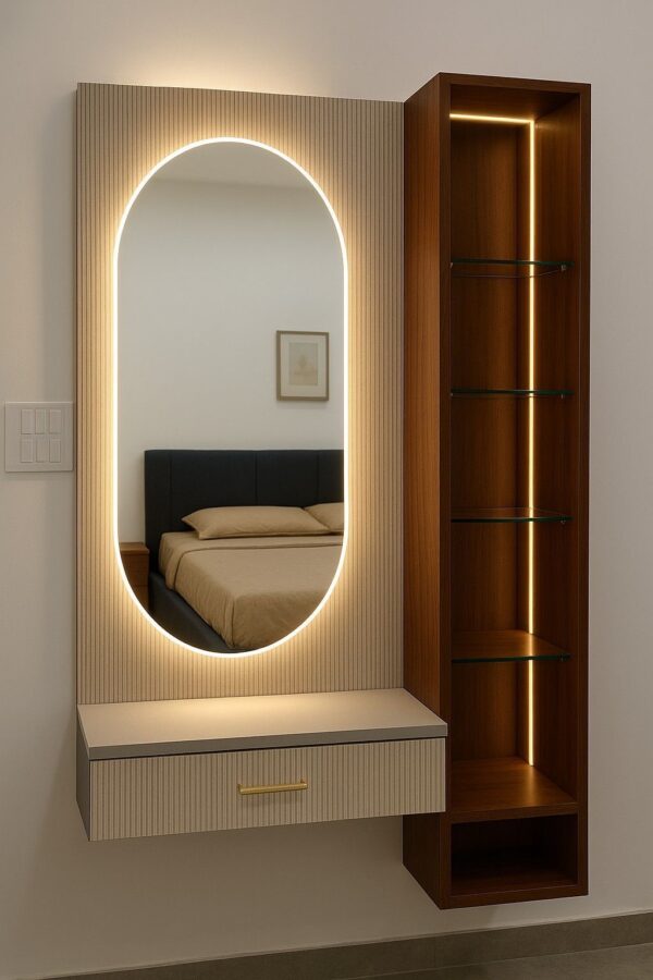 Aurora LED Vanity Dressing Table